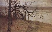 Levitan, Isaak Flood at the Sura oil painting reproduction